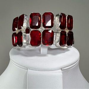 Garnet 925 Large Bracelet
